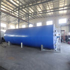 Steel Plate Container Type Asphalt Storage Tank , Bitumen Heating Tank
