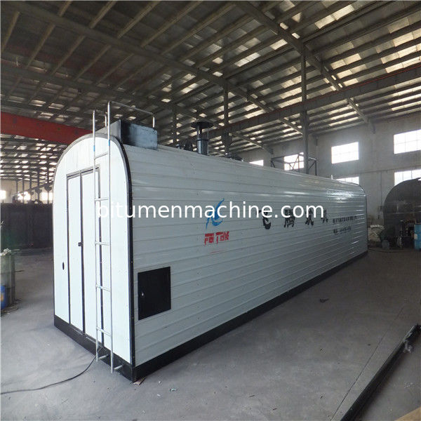 40m3 Container Transport Bitumen Tank Flue Heating / Thermal Oil Coils Heating